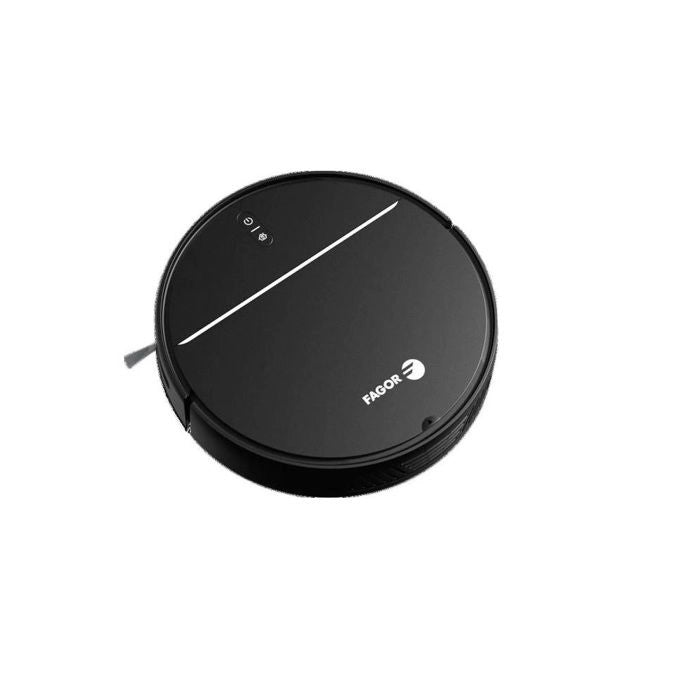 FAGOR FGR200 - Robot Aspirapolvere Connesso 3 in 1 - 80 min - 12 W - 600 ml - Nero