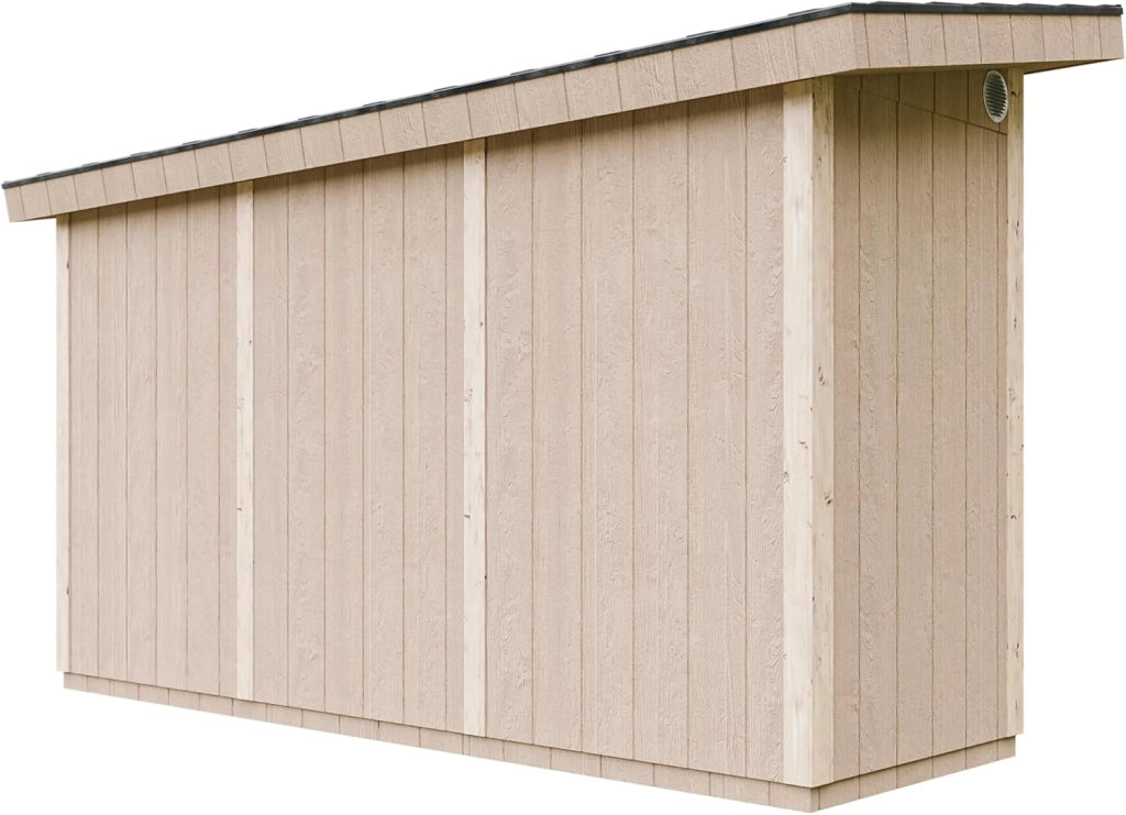 Casetta da Giardino di QUALIT? PREMIUM 4,3m?²-L161xW411cm - TIMBELA M902