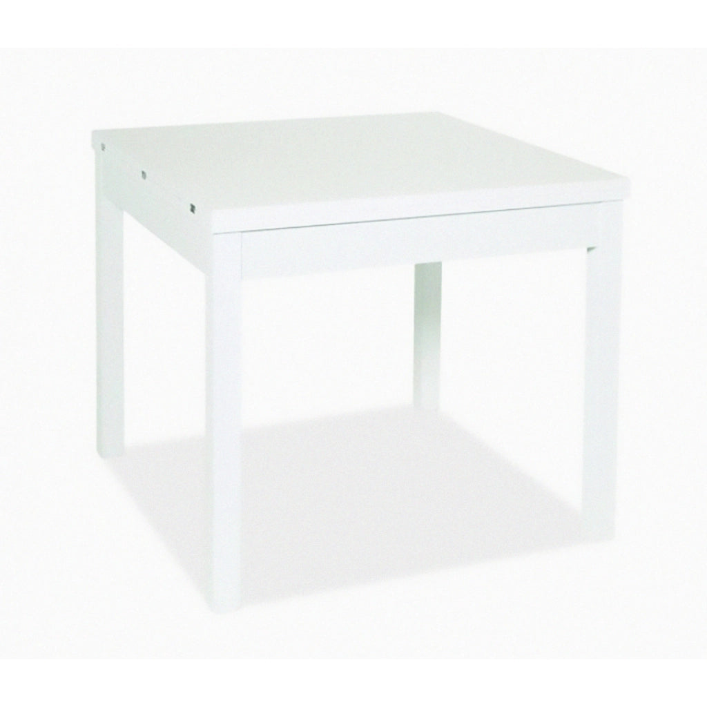 TAVOLO QUADRATO RIBALTABILE 90/180X90XH76CM BIANCO