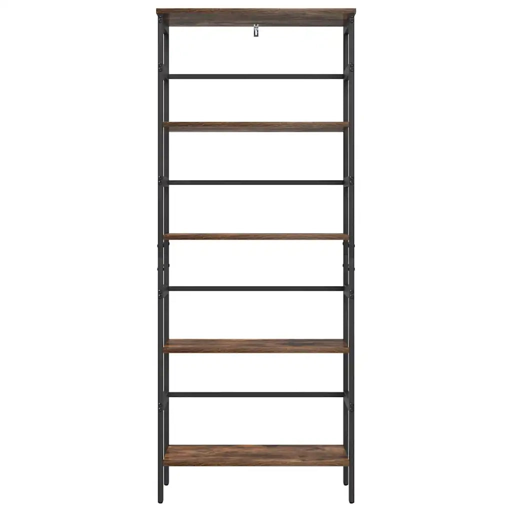 Libreria Rovere fumé 60 x 29,5 x 149 cm Legno multistrato 883930