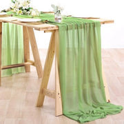 Tendal di chiffon verde per tenda da sposa 73*304cm - Decorazione romantica per matrimoni - Tenda per feste di compleanno - Tenda per docce per bambini - Decorazioni per alberi e porte natalizie
