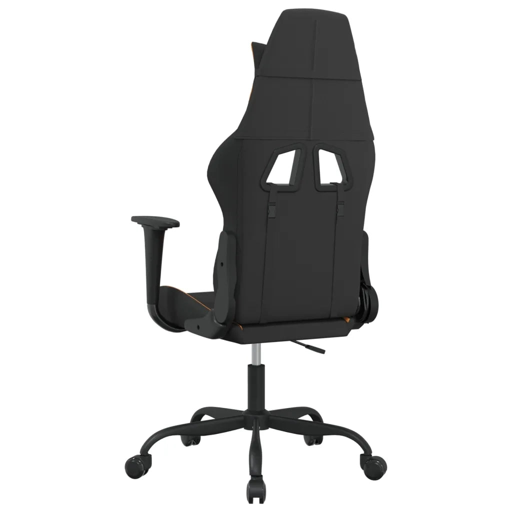 Sedia da Gaming Nero e Arancione in Tessuto cod mxl 61770