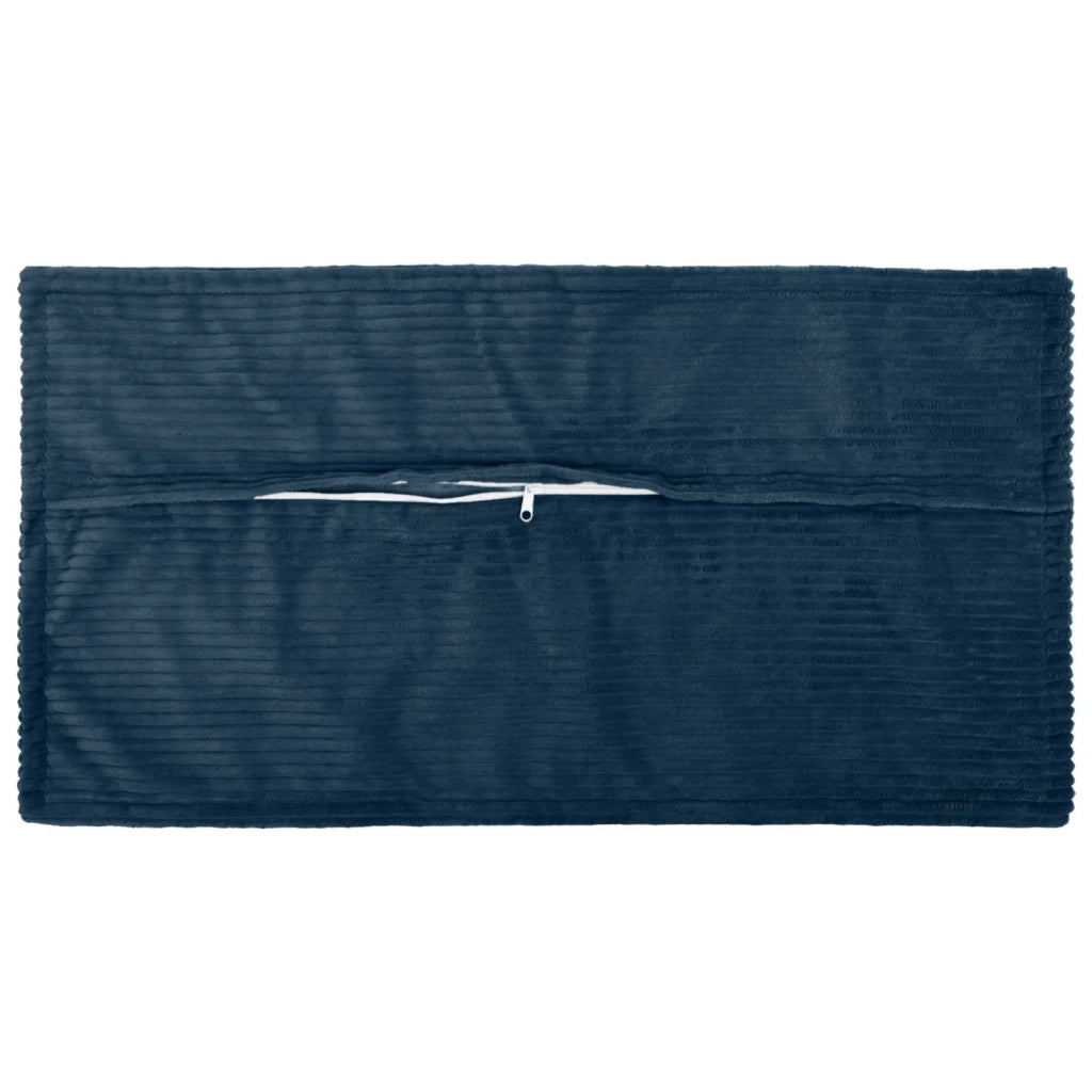 Federa 6 pz HOUTEN Blu navy 40 x 80 cm corduroy 918191