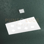 NOTE SOSPENSIONE 7+4 LUCI ATTACCO GX53 BIEMISSIONE BIANCO