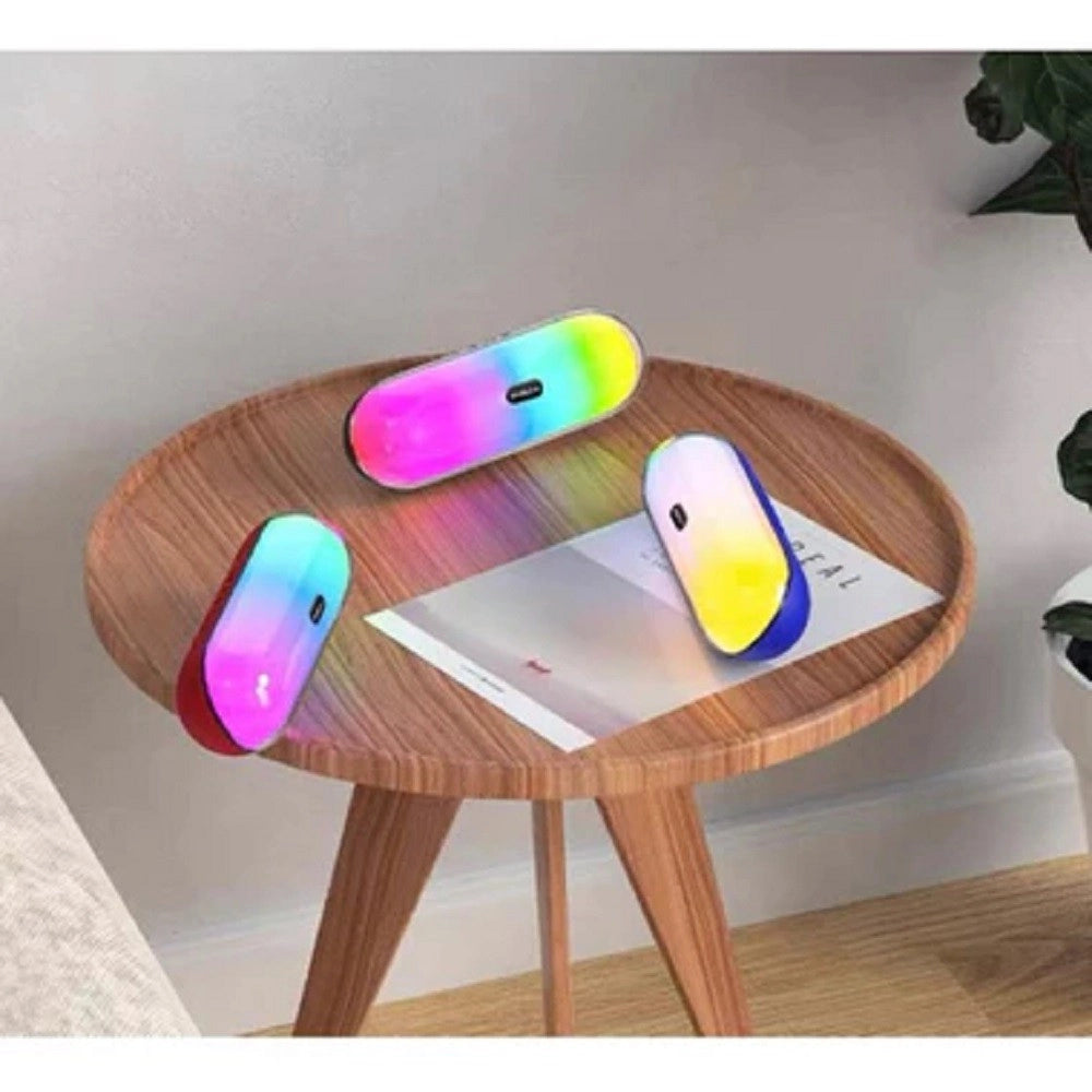 Trade Shop - Altoparlante Bluetooth Ios/android Portatile Ricaricabile Q-yx535 Tecnologia Rgb -