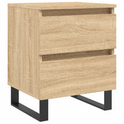 Comodino | Armadio da Notte | Mobiletto da notte Rovere Sonoma 40x35x50 cm in Legno Multistrato