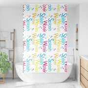 Tenda a Rullo Doccia con Cassonetto 120x240cm Larghezza Tessuto 4015036