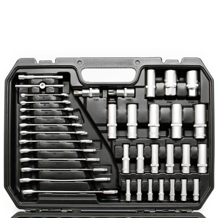 Set di chiavi a cricchetto 215 pz. Set di attrezzi Chiavi a bussola