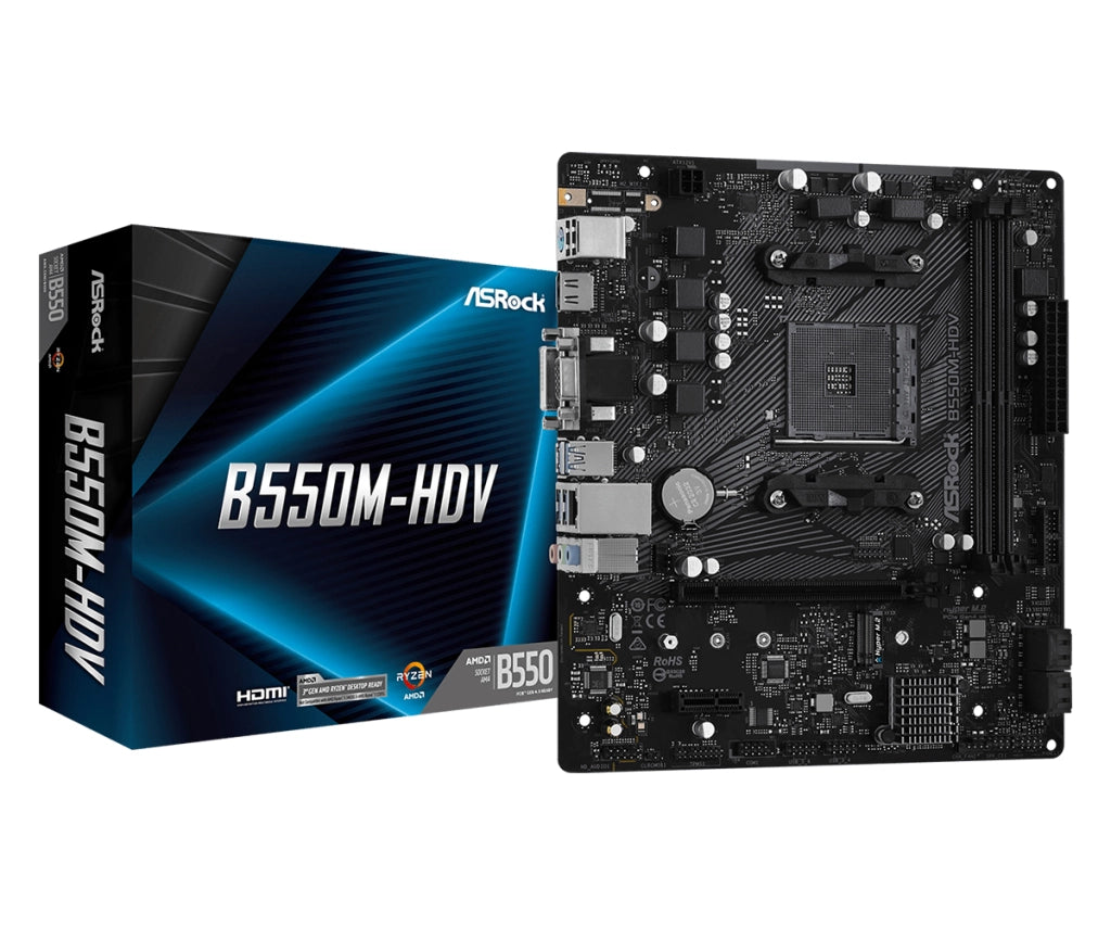 ASROCK B550M-HDV (AM4) (D)
