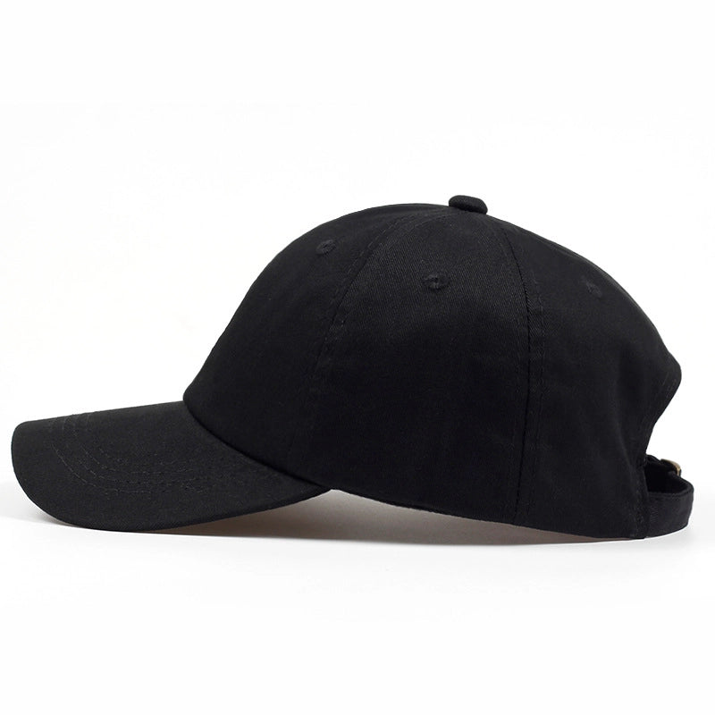 Cappellini da baseball neri con ricamo di Naruto