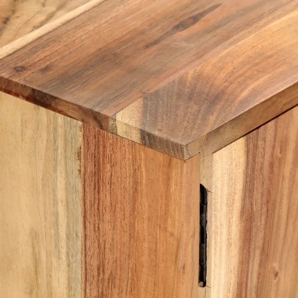 Mobile Porta TV 118x30x45 cm in Legno Massello di Acacia cod mxl 59504