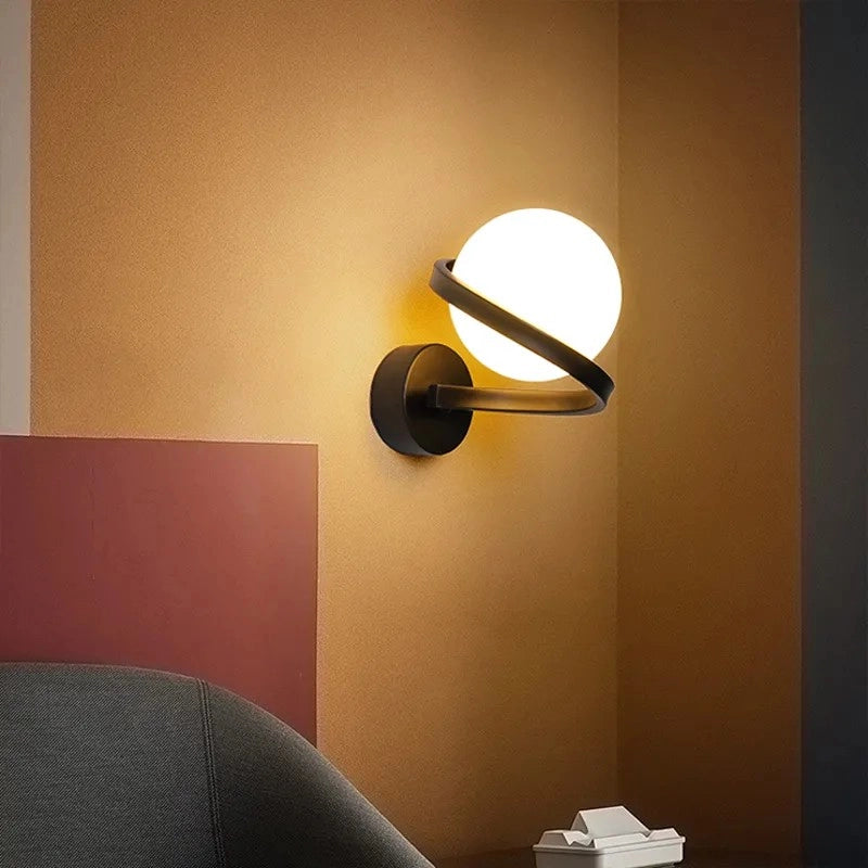 Lampada Da Parete APP1209-1W Black
