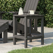 Tavolo da Giardino Adirondack Antracite 38x38x46 cm HDPE 318642