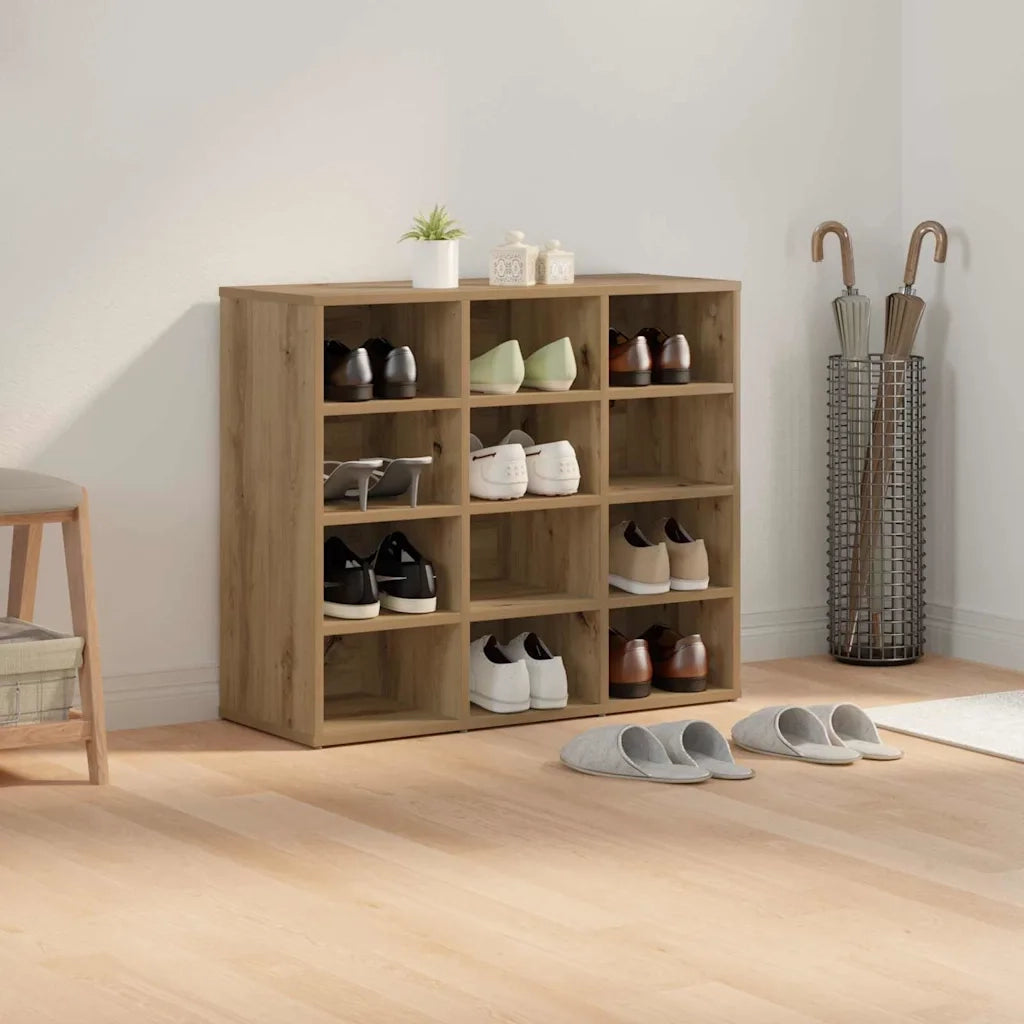 Mobile per scarpe Rovere artigianale 77,5 x 30 x 67 cm 875213