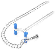 Chiusura laboratorio in acciaio inossidabile - Rivestimento per oggetti cilindrici - Apparecchiature chimiche - Morsa - Resistente agli urti - Regolabile - Supporto laboratorio