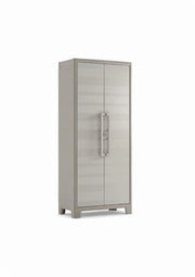 Armadio Resina 8 Ripiani Ribaltabili Beige