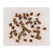 SC COPRIFORO PLASTICA MARRONE D 5 MM  50 PZ