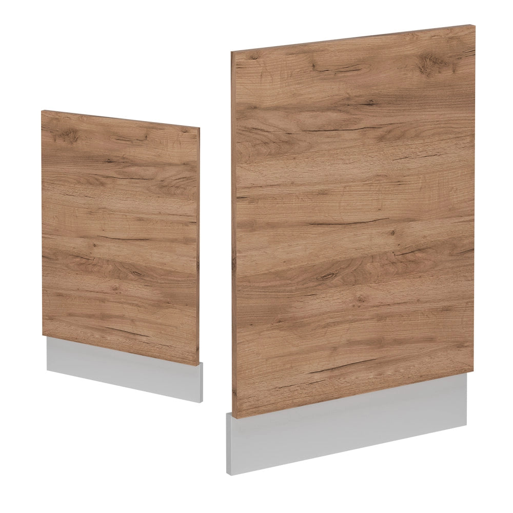 Pannello frontale R-Line Rovere dorato/Bianco 45 cm Senza piano di lavoro Vicco