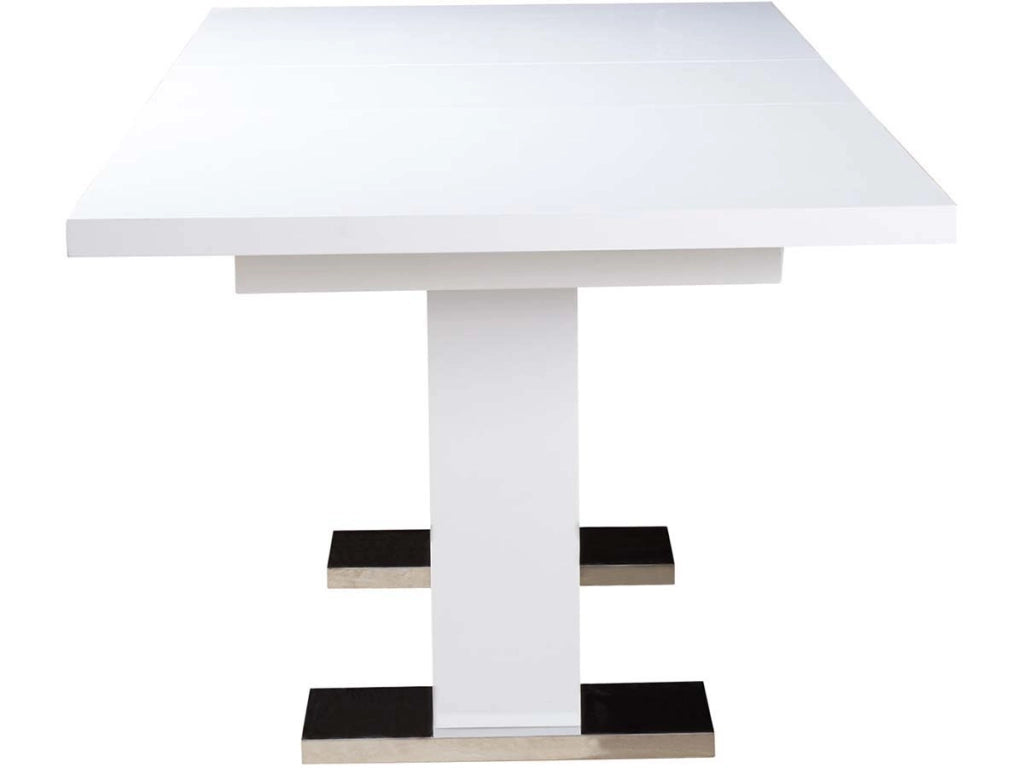 Tavolo da pranzo "Toda" - 140/180 x 90 x 77 cm - Bianco