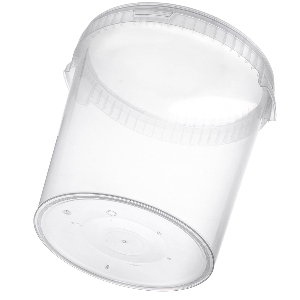 Contenitore per fermentazione KADAX da 33 litri, secchio per vino, liquori e birra con coperchio, fermentatore