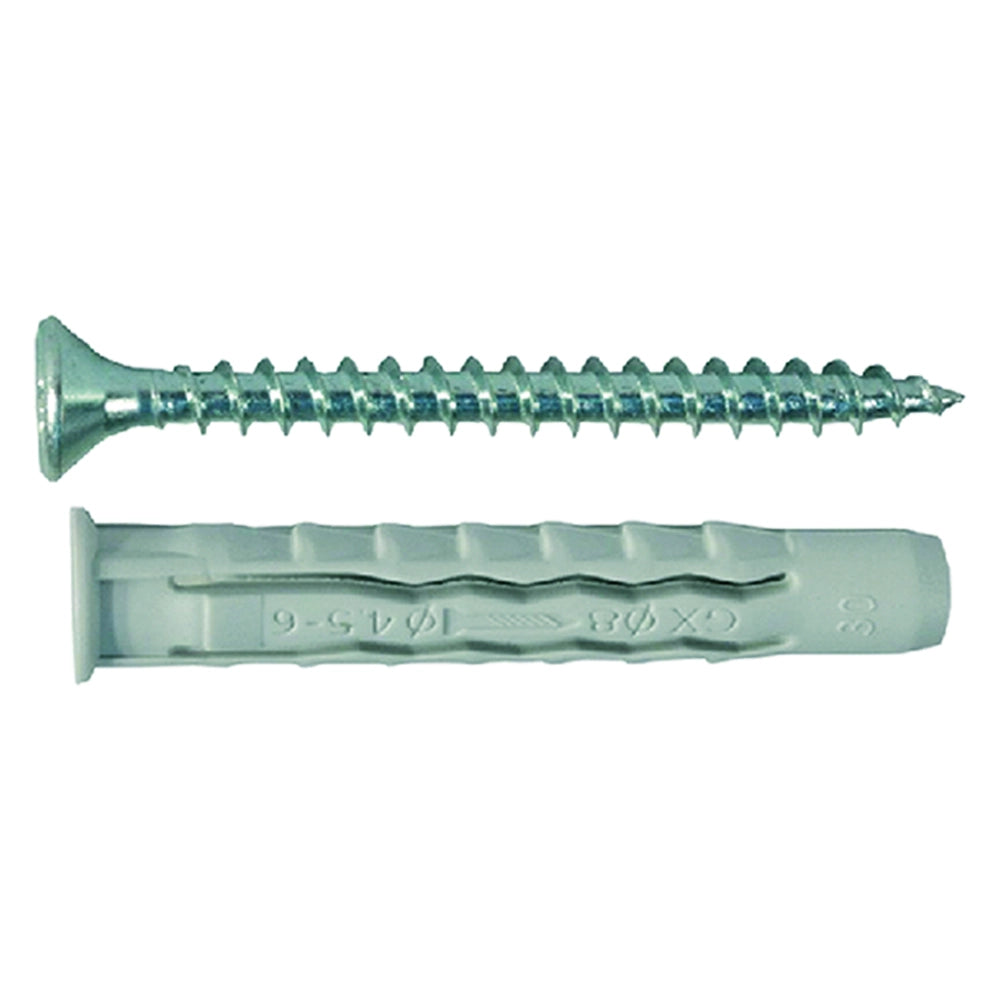 TASSELLO NYLON 'GL-VPS' mm 6 vite 4,5 x  40 - pz. 15  - Blister Koncreto