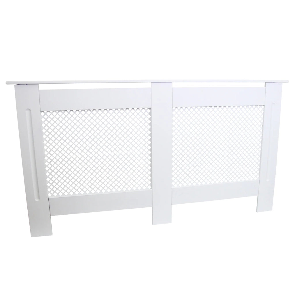 Copritermosifone Copertura Termosifoni e Caloriferi in MDF Bianco 1515mm
