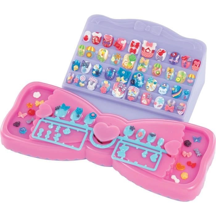 Gioco Manicure - AQUABEADS - Il mio Nail Studio per Decorare - Sicurezza e Autonomia, Polvere Magica