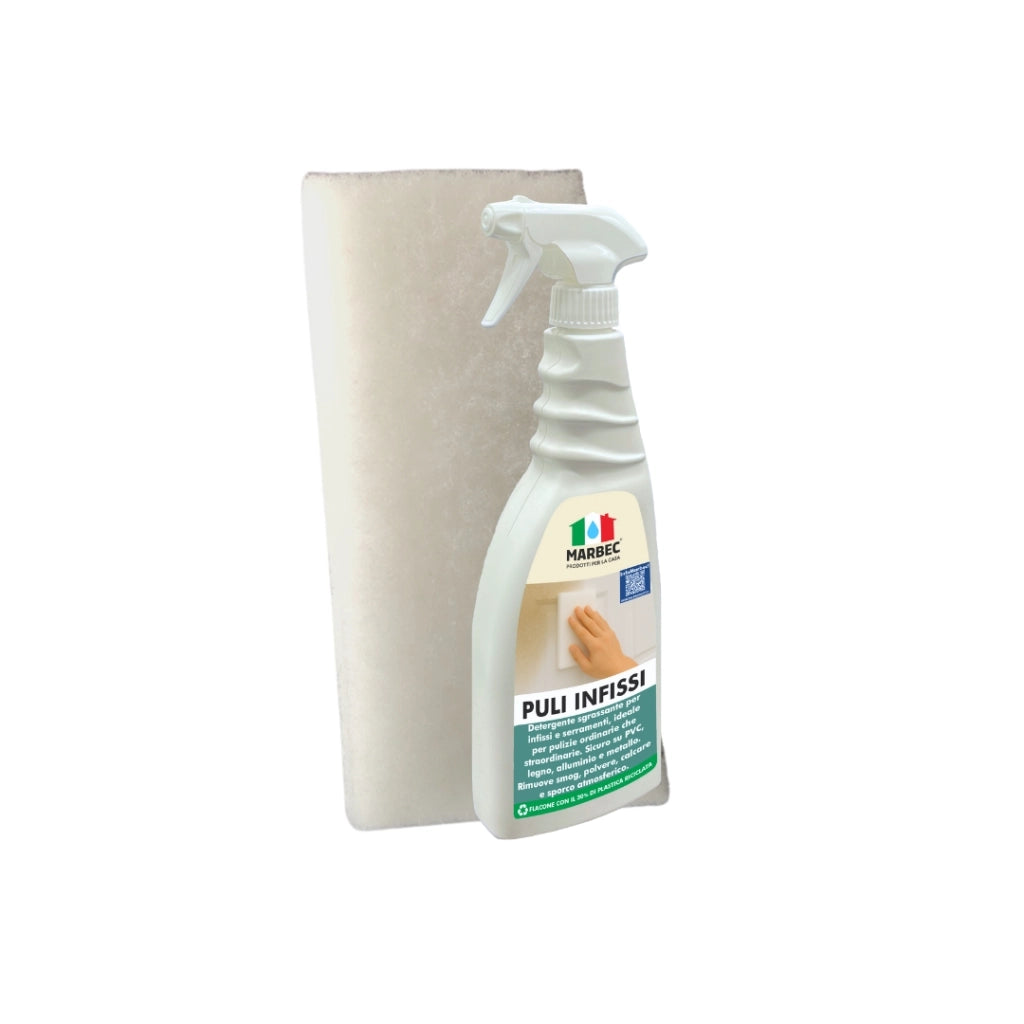 KIT MANUTENZIONE INFISSI per infissi in legno, alluminio, PVC, metallo