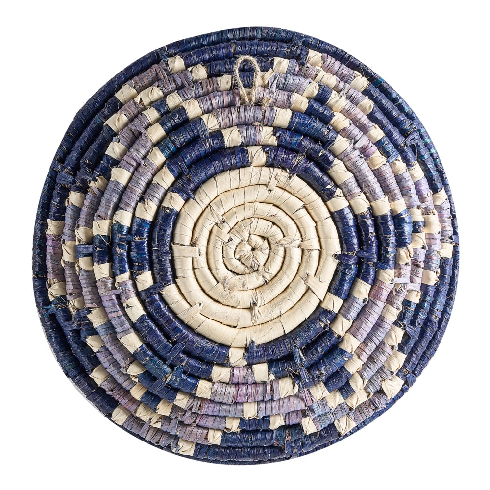 Set di 6 decorazioni in alghe naturali con decorazioni da parete in stile africano