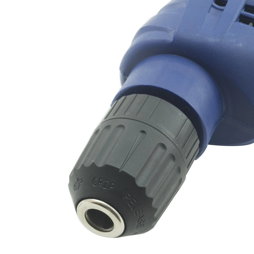 Trade Shop - Trapano Elettrico Con Mandrino Autoserrante Velocità Regolabile 550 W Watt -