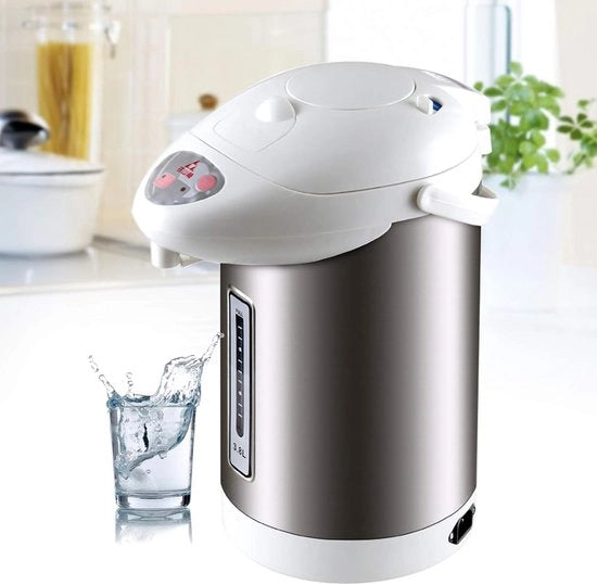 Dispensatore d'acqua da 3,8 litri con funzione di riscaldamento - 360 gradi girevole e boiler elettrico per ufficio e hotel