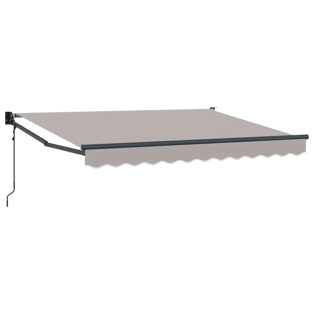 Tettuccio Elettrico Retrattile Grigio chiaro 3,5 x 2 m