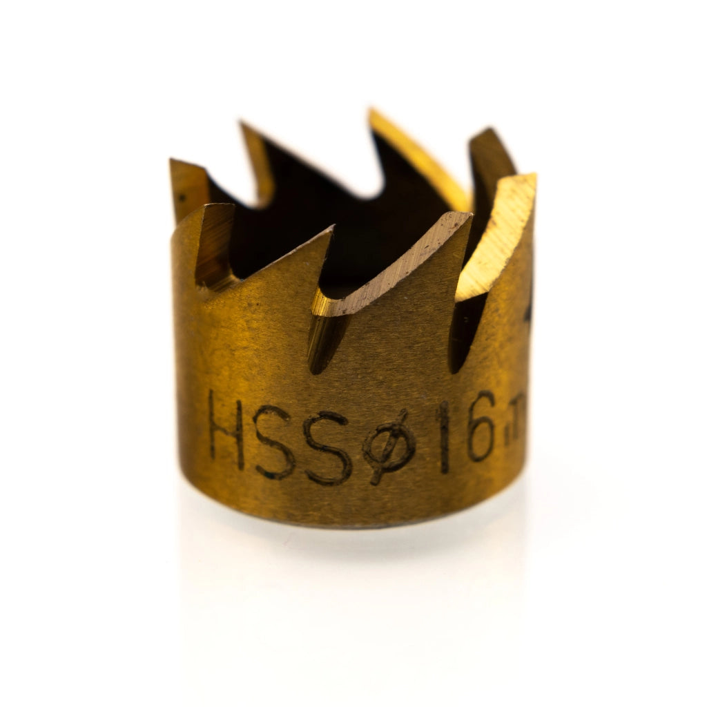 Set di Seghe a Tazza per Metallo, Legno e Acciaio – 5 Pezzi (16-30mm) | HSS Rivestito in Titanio | Precisione e Durata