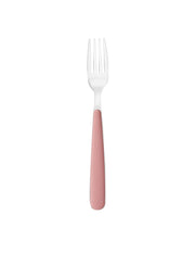 Forchetta da tavola in acciaio inox rosa