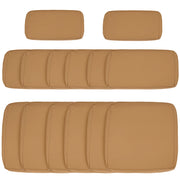 Set di 14 Federe Cuscini Divano Giardino ¨C Minimal ¨C Marrone