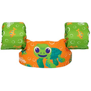 Trade Shop - Gilet Salvagente Per Bambini Tartaruga Marina Giubbotto Galleggiante Con Braccioli 90145 -