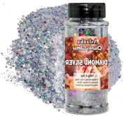 Glittere holografico 500 g - glitter argentato per corpo viso - glitter per nail art trucco - glitter per capelli siero giocattoli - DIY