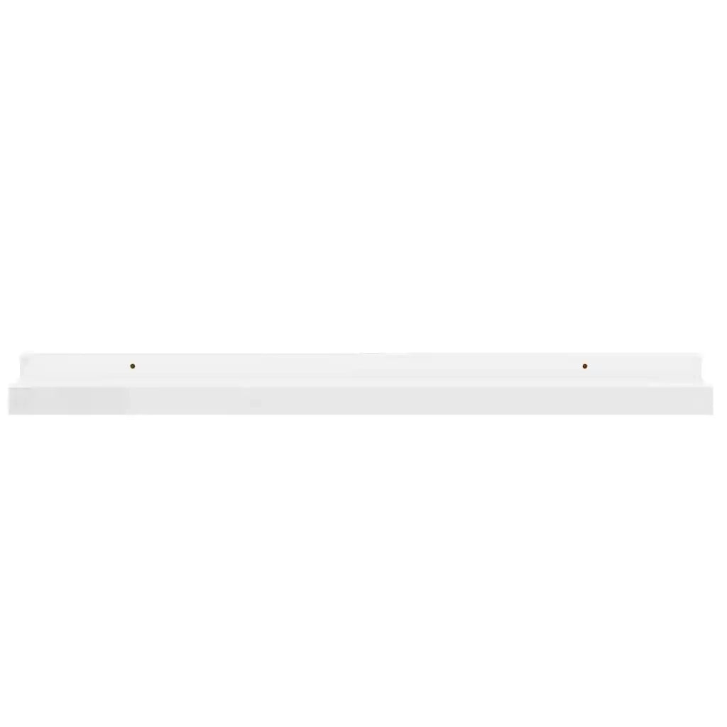 Mensole da Parete 4 pz Bianco Lucido 60x9x3 cm cod mxl 33213
