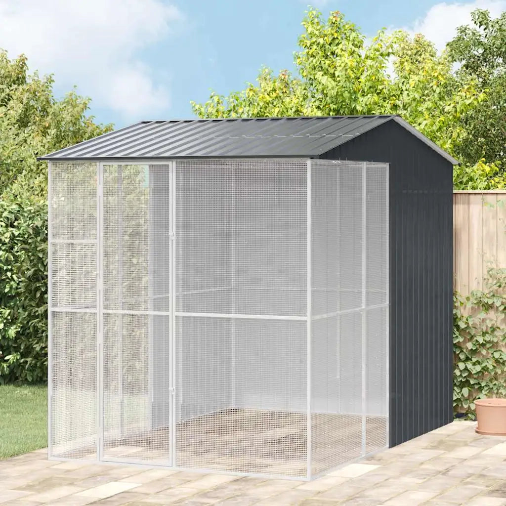 Gabbia per uccelli Antracite 215 x 310 x 247 cm Acciaio zincato 3325176