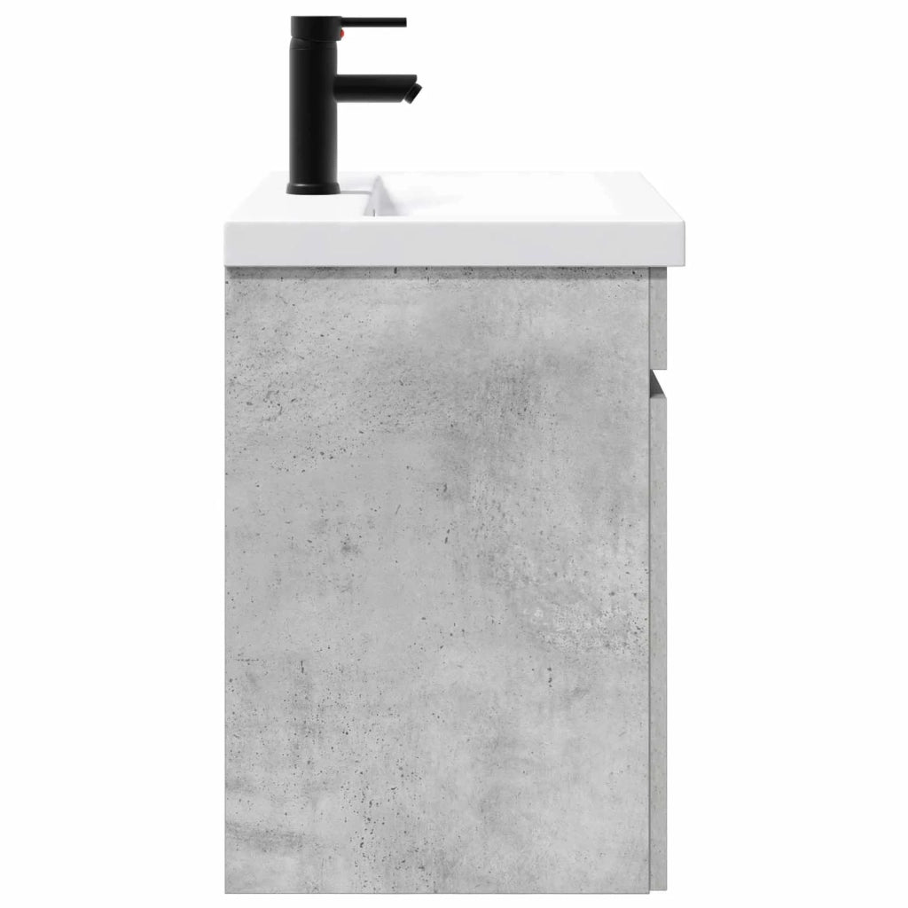 Mobile bagno con rubinetto Grigio Cemento 61 x 40 x 74,5 cm 889540