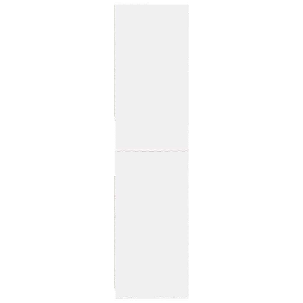 Armadio Bianco 80x50x200 cm in Legno Multistrato CFW4920065