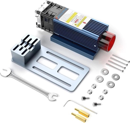 Modulo laser per macchine di laser per gravatura - Puntolaser compressibile, protezione oculare, precisione di taglio 90W per legno, metallo e acrilico
