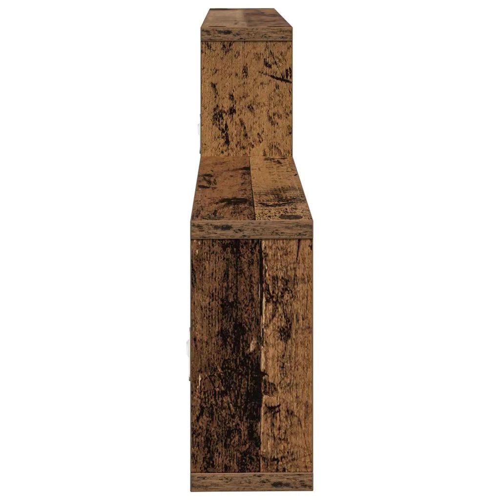Scaffale da parete Legno antico 130 x 10 x 50 cm 8012458