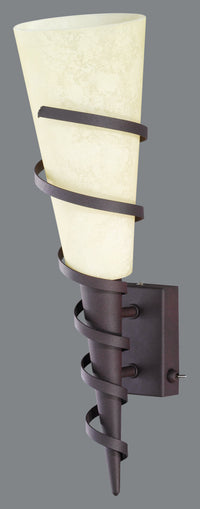 Applique da Interno  E14 in Metallo Ruggine