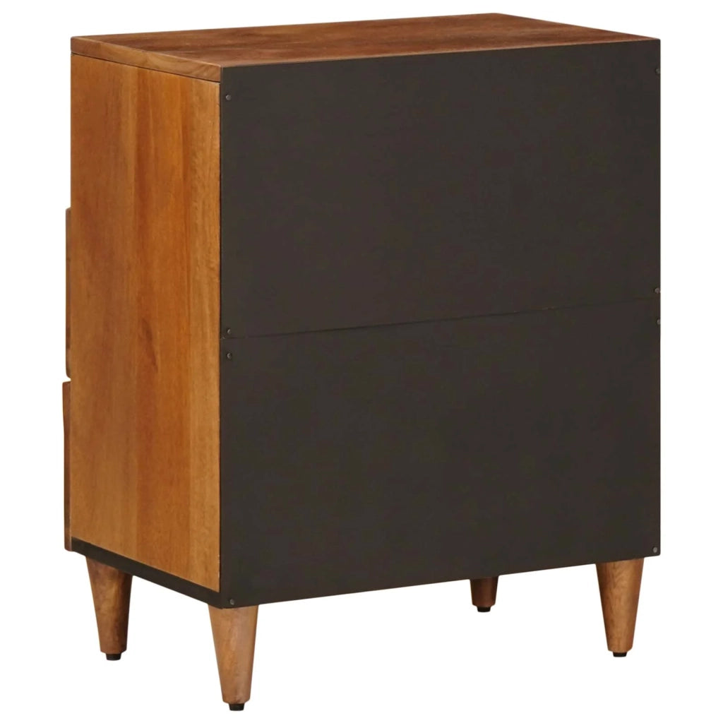 Armadio da Notte con cassetto Marrone 50 x 33 x 62 cm 4018234