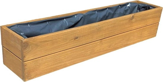 Scatola per Fiori in Legno per Piante | Tazza per Piante, Assemblata e Pronta all'Uso