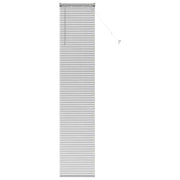 Tendaggi a Veneziana | Tenda a lamelle Argento 220 x 45 cm Alluminio