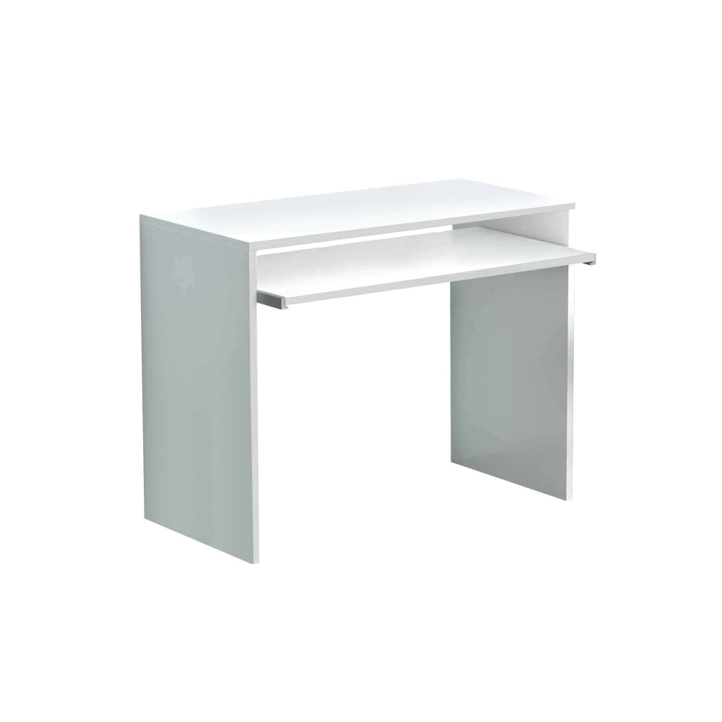 Scrivania con porta tastiera in Legno Composito cm 90x79x45 - ROD