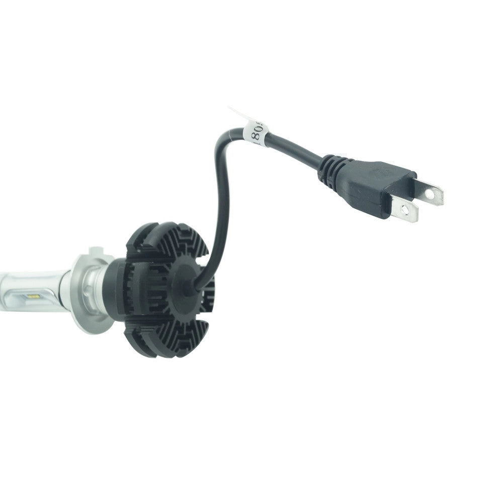Trade Shop - Coppia Lampade Led Auto Fari H7 X3 Kit Lampadine 50w 6000 Lumen Ip67 -