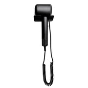 Asciugacapelli da parete con motore brushless tasto ON/OFF 1500W nero